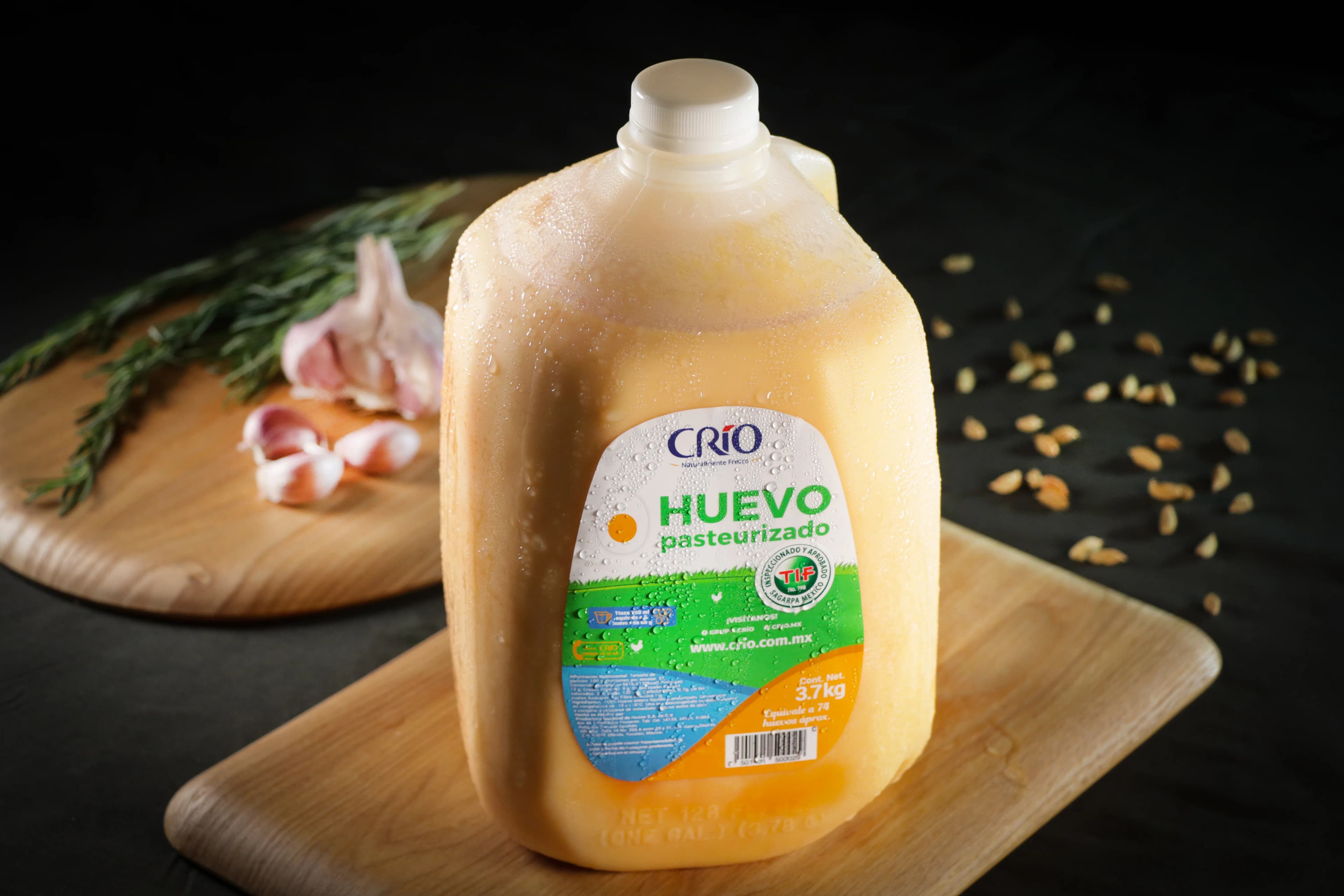 Huevo mixto pasteurizado